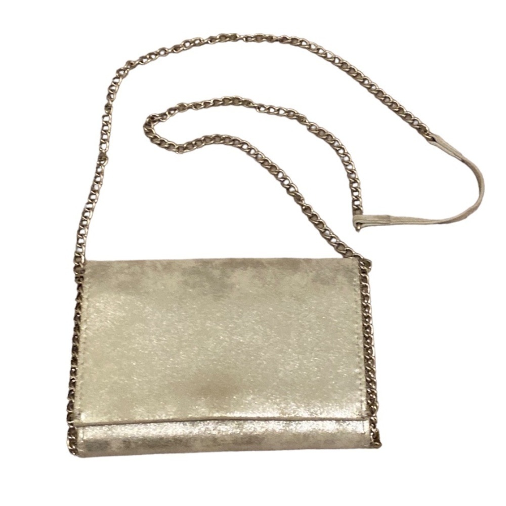 Chelsea28 Nordstrom Silver metalic crossbody bag / purse.